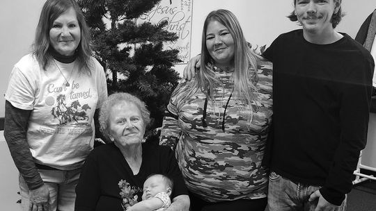 Five Generations Gathered Recently