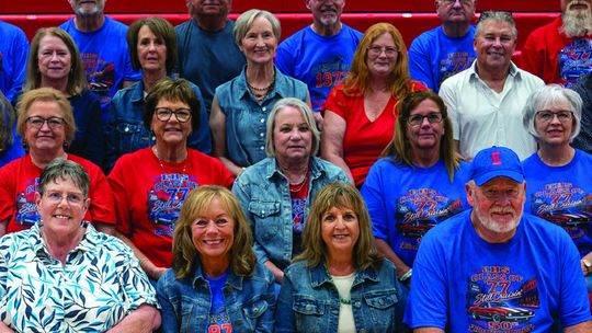 Gathered For Homecoming Event & For 50th Class Reunion