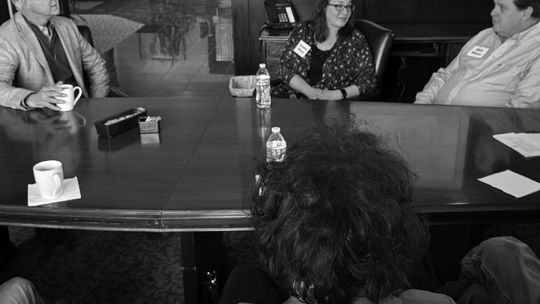 Marked Day 6 of 4 Corners, 50 Counties Tour in Central Kansas