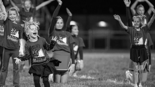 Tiny Tornadoes Performed At Eureka Football Game Against Olpe Eagles