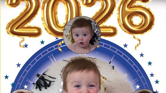 Young Master Stetson Paul Ready To Bring In The New Year