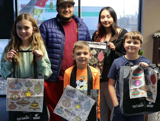 Annual Eureka Herald Holiday Coloring Contest Held