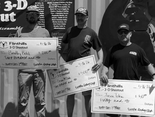 Annual Flint Hills 3-D Shoot Out/Lloyd Leitzel Memorial Scramble Held