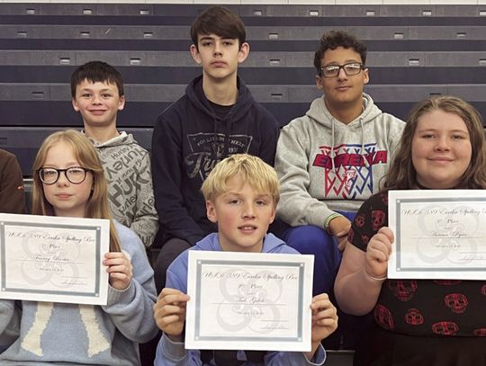 Baxter Claimed Title At Eureka USD 389 District Spelling Bee