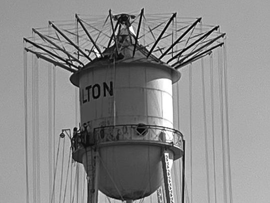 City Of Hamilton Water Tower Renovation Slated To Be Completed Mid-September