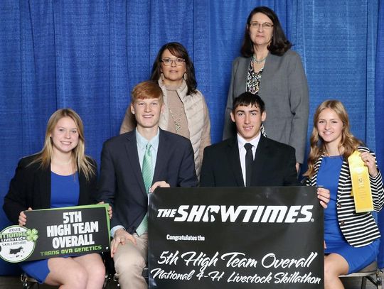 County 4-Hers Competed At North American International Livestock Exposition