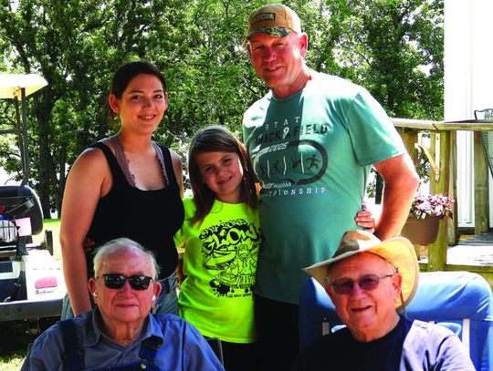 Five Generations Gathered