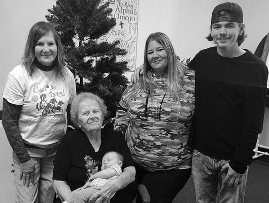 Five Generations Gathered Recently