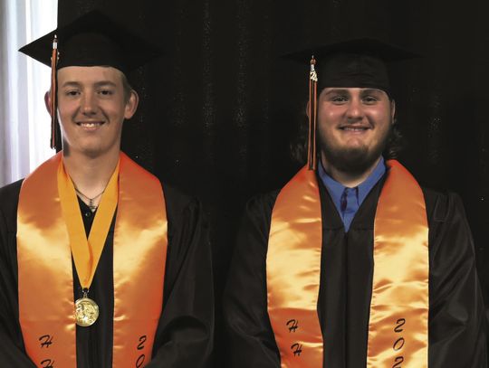 Four Graduated Hamilton High School Last Saturday