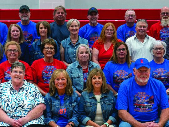 Gathered For Homecoming Event & For 50th Class Reunion