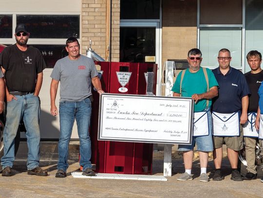 Grain Rescue Materials Donated To Eureka Fire Department