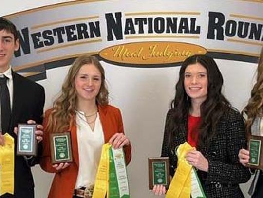 Greenwood County 4-H Livestock Sweepstakes Team Placed Fifth