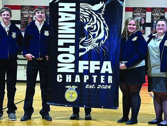 History In The Making For Hamilton Schools As Official FFA Charter Was Signed