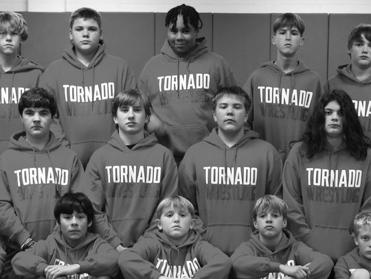 JH Tornado Wrestlers Battled At Burlington, Erie, Fredonia And Cherryvale • To Host Tournament This Thursday