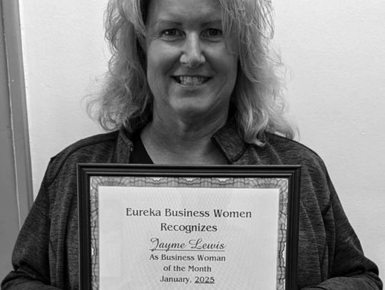 Named Business Woman Of The Month