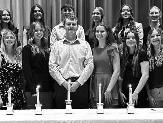 National Honor Society Induction Ceremony Held Last Week