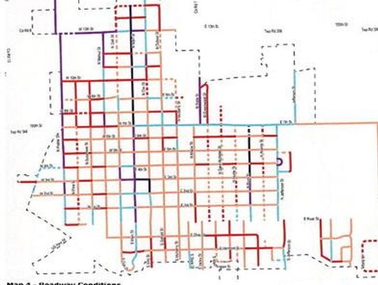 Pavement Management Report And Plans For Phased Street Projects Presented For City Of Eureka