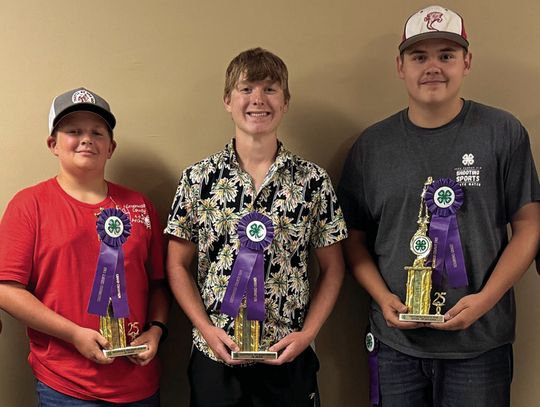 Received Top Honors In County Shooting Sports Events