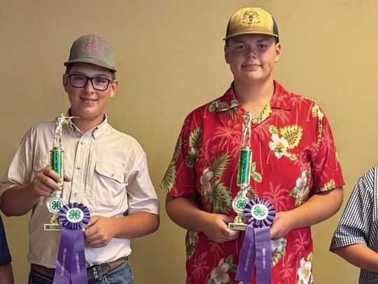 Received Top Honors In County Shooting Sports Events