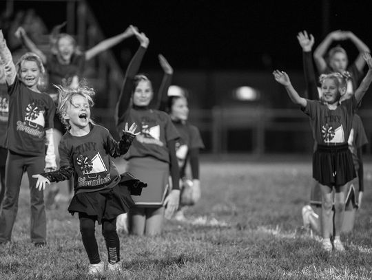 Tiny Tornadoes Performed At Eureka Football Game Against Olpe Eagles