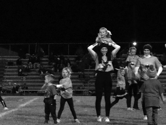 Tiny Tornadoes Performed At Halftime During Eureka vs. Council Grove Game Last Friday, October 13