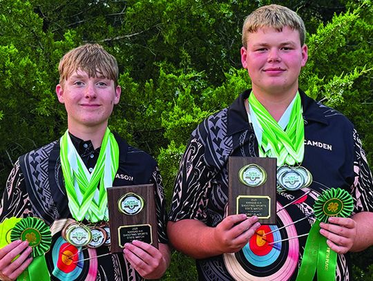 Two Team Plaques And Seven Individual Awards Claimed By Greenwood County 4-H Archers