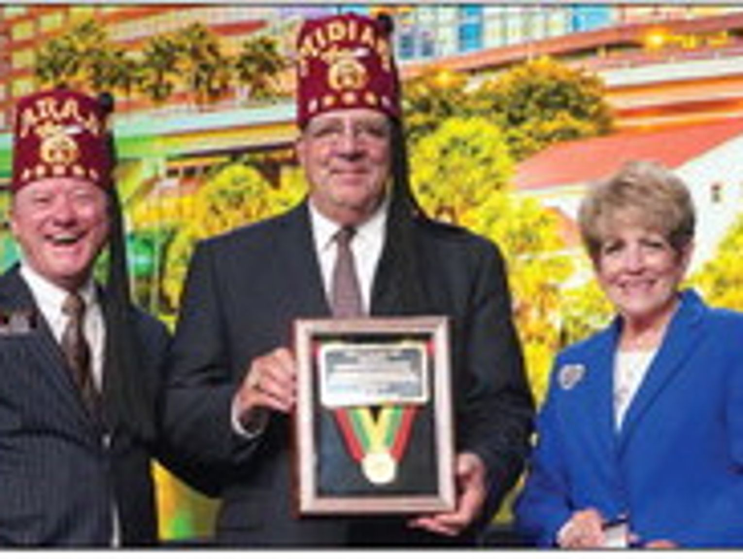 Awarded Imperial Potentate’s Award Of Merit