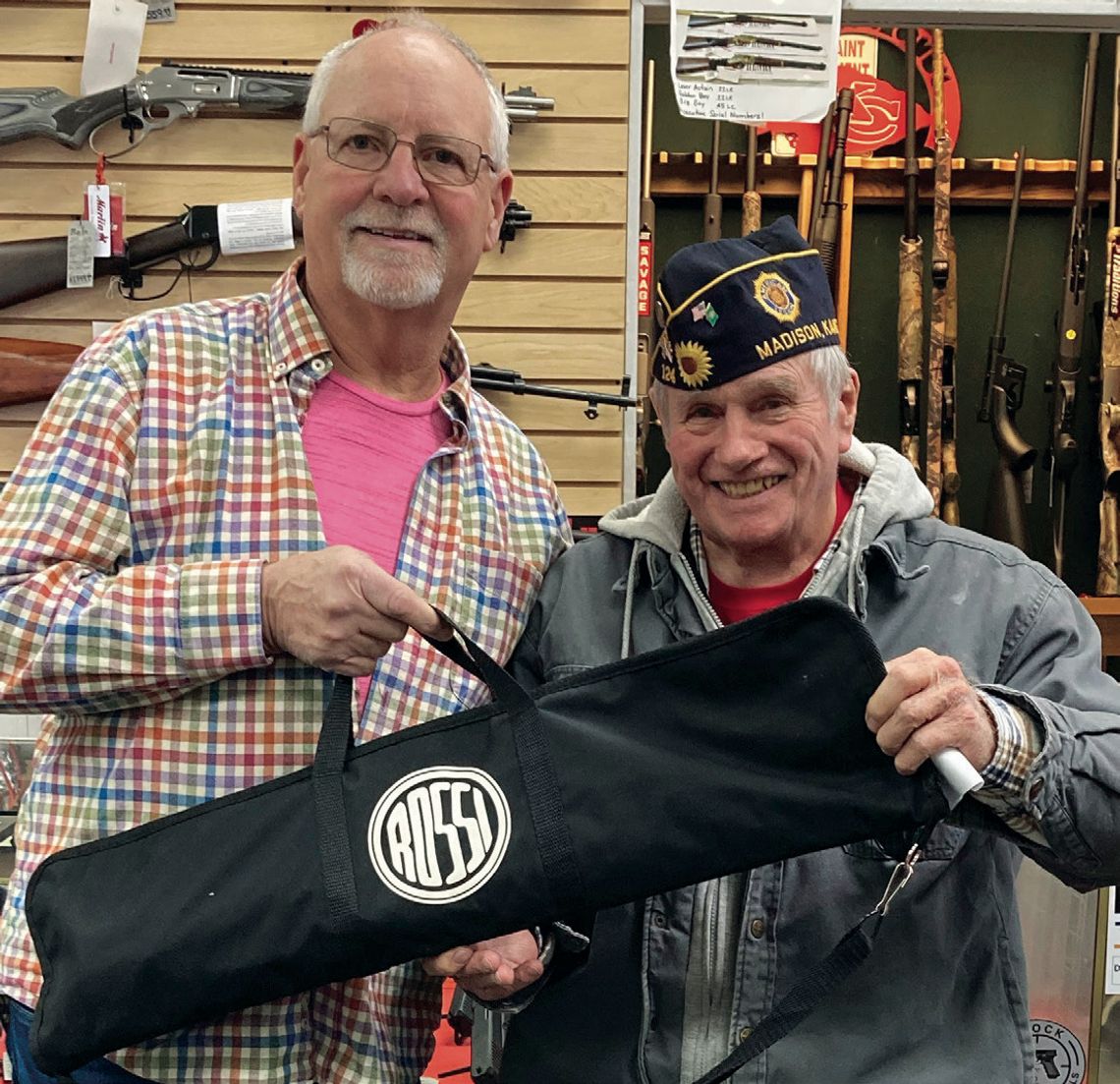 American Legion Held Gun Raffle