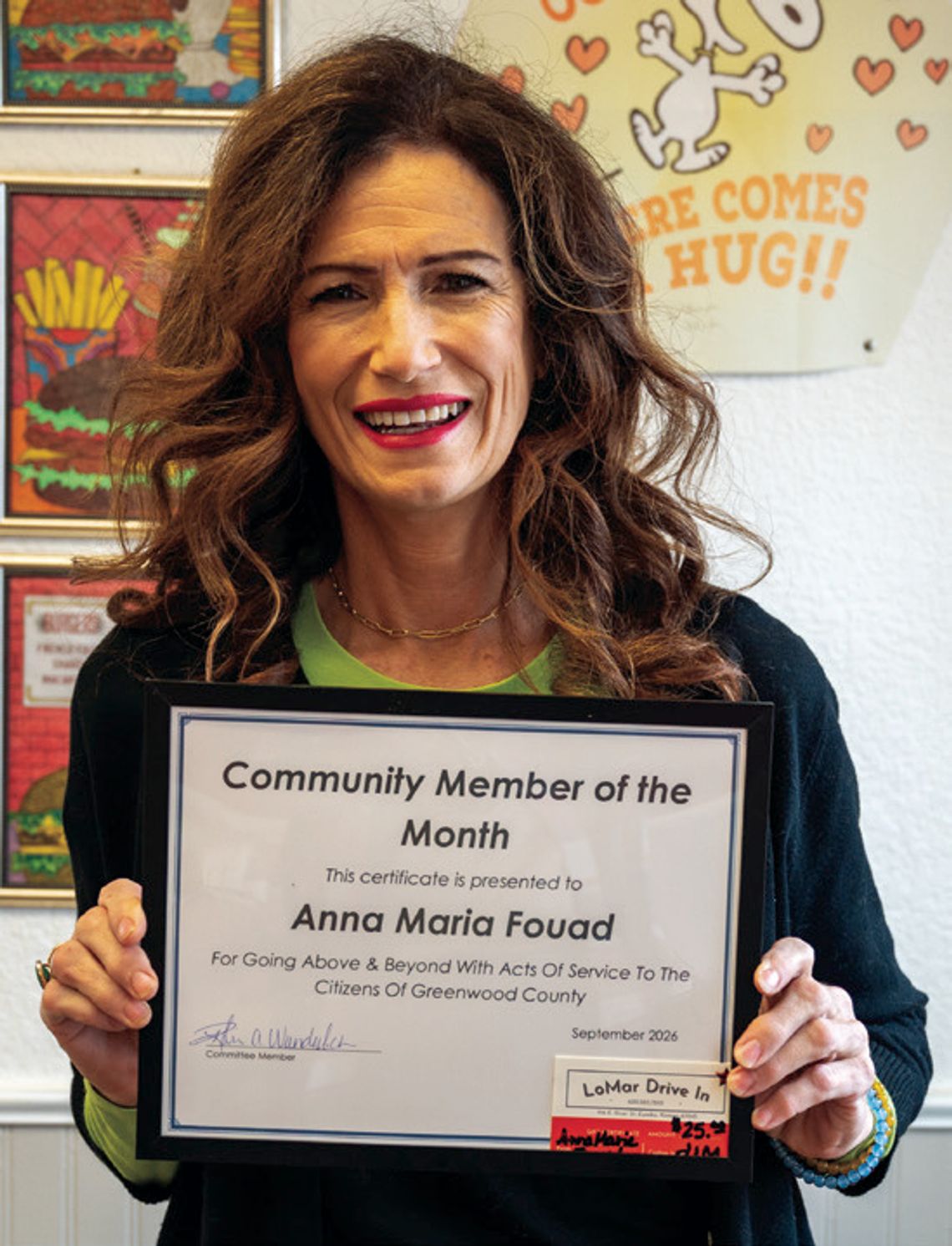 Anna Maria Fouad, Jack Poling Recognized As Community Members Of The Month Anna Maria Fouad, Jack Poling Recognized As Community Members Of The Month