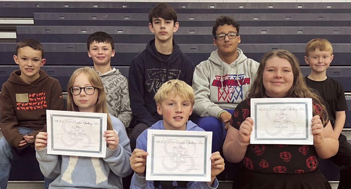 Baxter Claimed Title At Eureka USD 389 District Spelling Bee