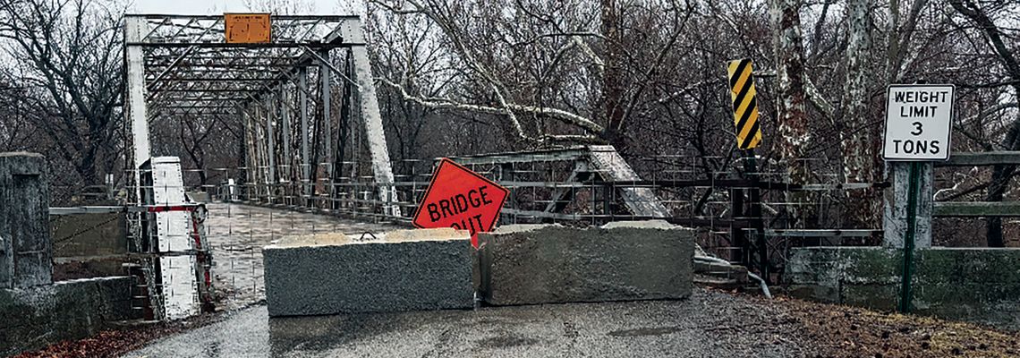 Bridge Now Closed To Vehicle And Foot Traffic