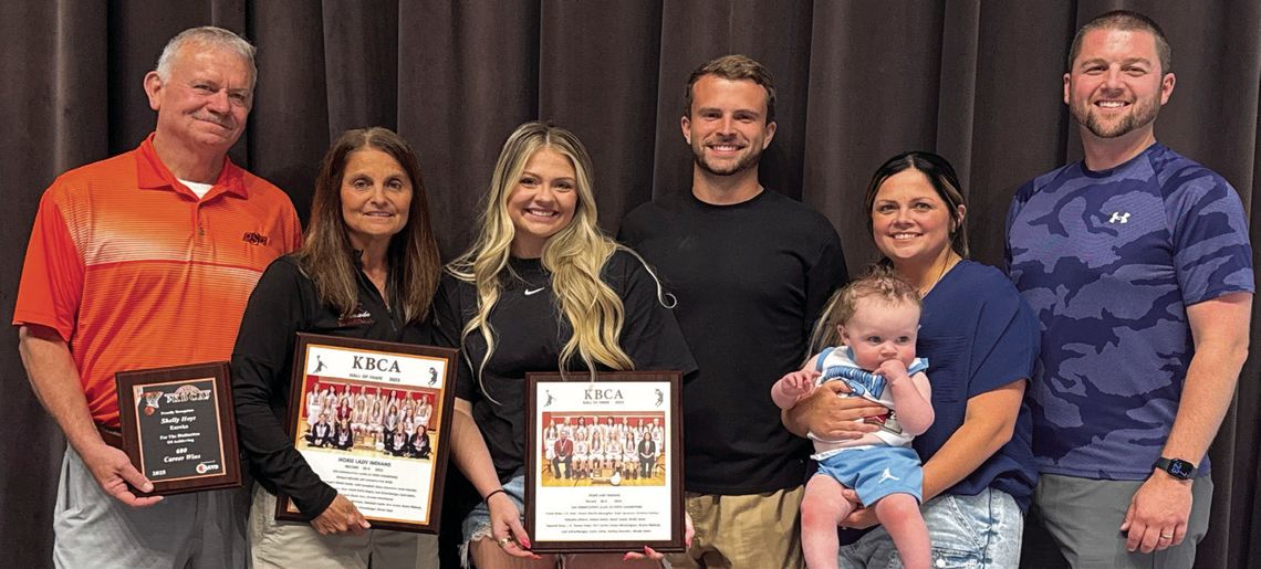 Coach Hoyt and 2014 & 2015 Hoxie Teams Inducted To Kansas Basketball Coaches Association Hall Of Fame Coach Hoyt and 2014 & 2015 Hoxie Teams Inducted To Kansas Basketball Coaches Association Hall Of Fame