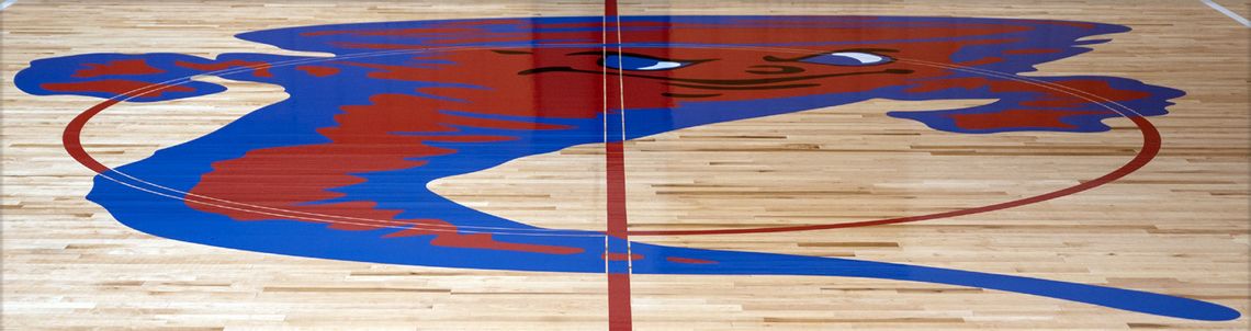 EJSHS Gym Floor In Final Stages Of Curing