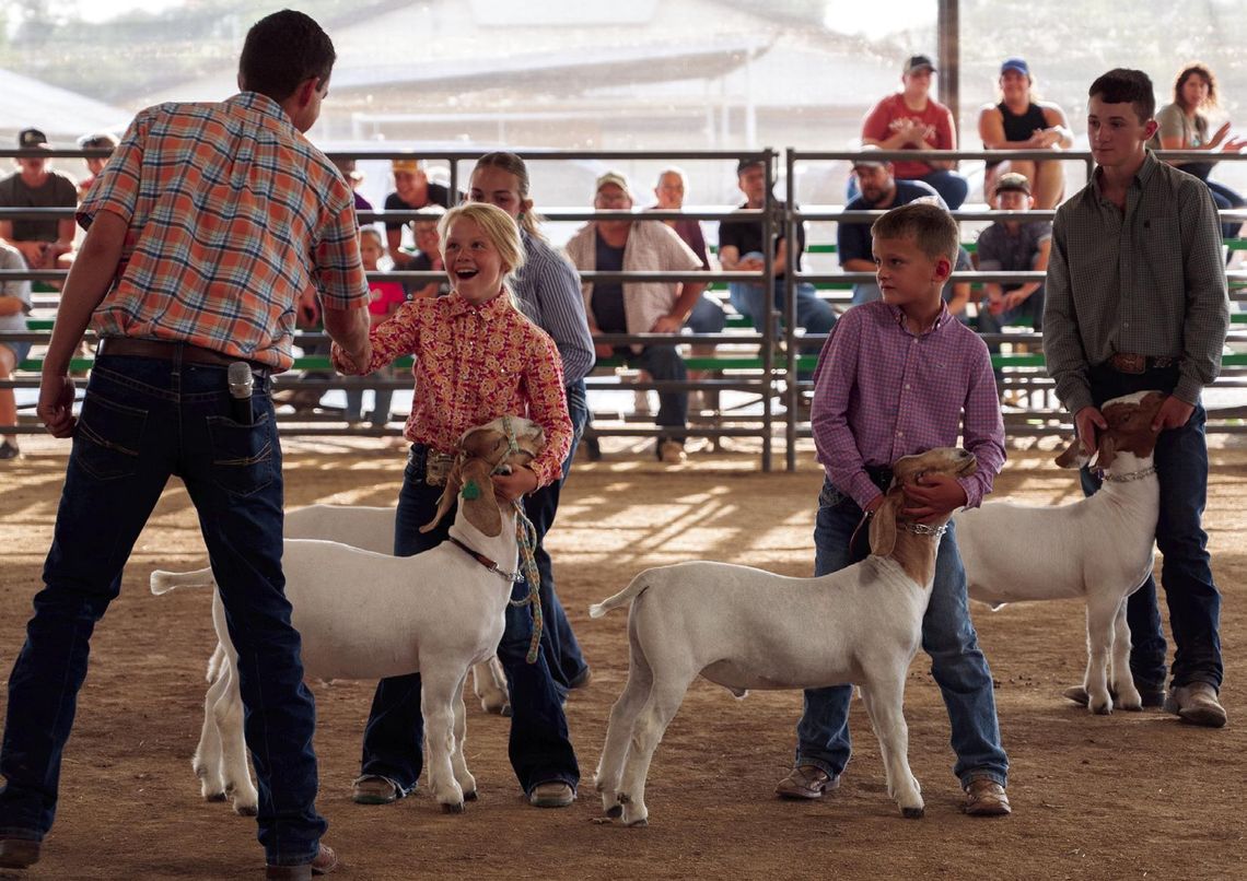 Excitement Was Evident At The Annual County Fair