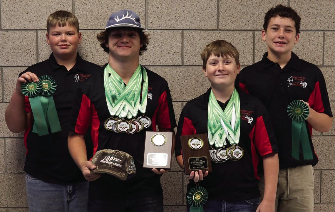 Four County Archers Claimed 21 Awards At 4-H State Archery