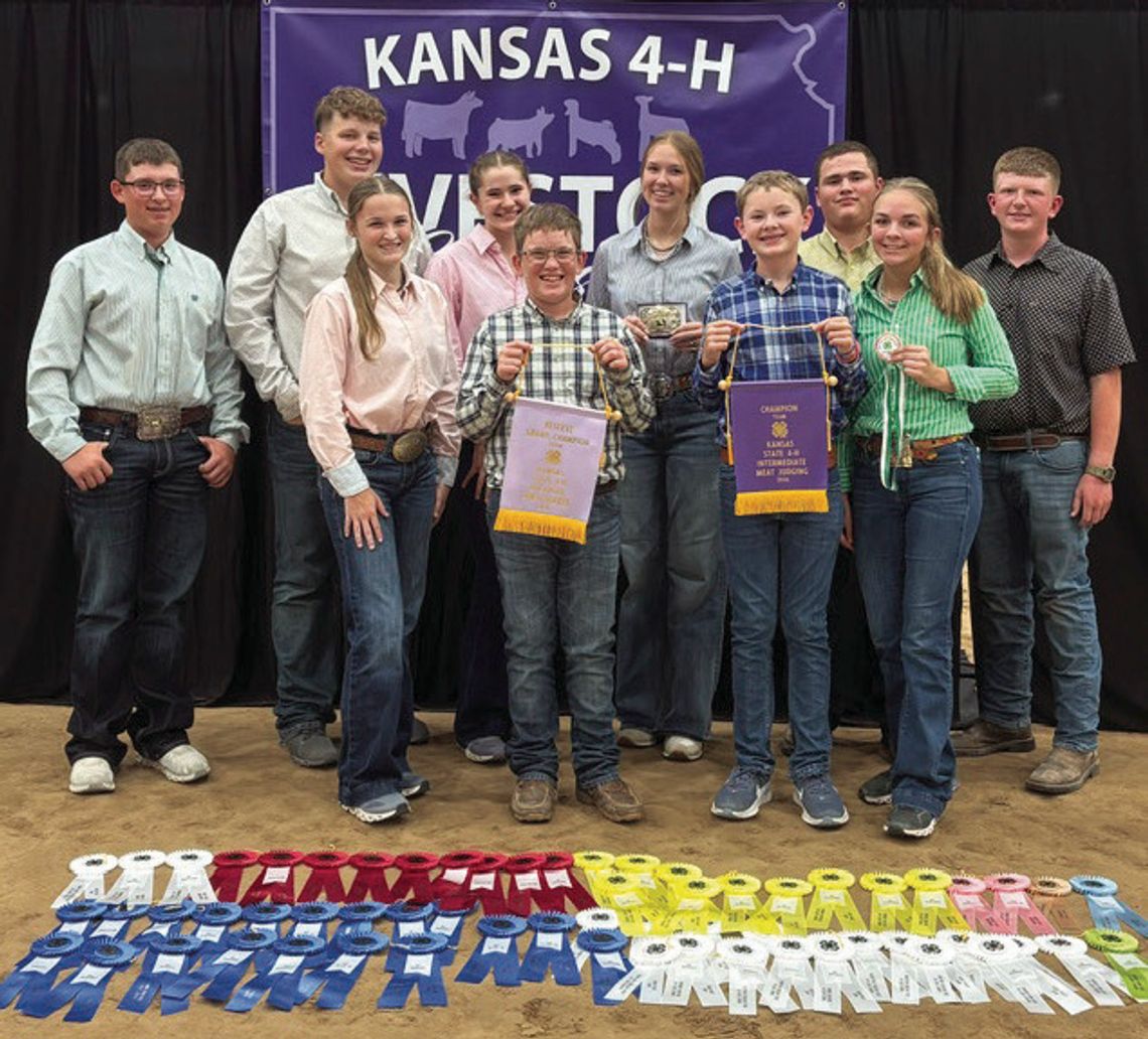 Greenwood County Named Reserve Champion Overall Sweepstakes Team; Perrier Named Champion Overall Sweepstakes Individuals Greenwood County Named Reserve Champion Overall Sweepstakes Team; Perrier Named Champion Overall Sweepstakes Individuals