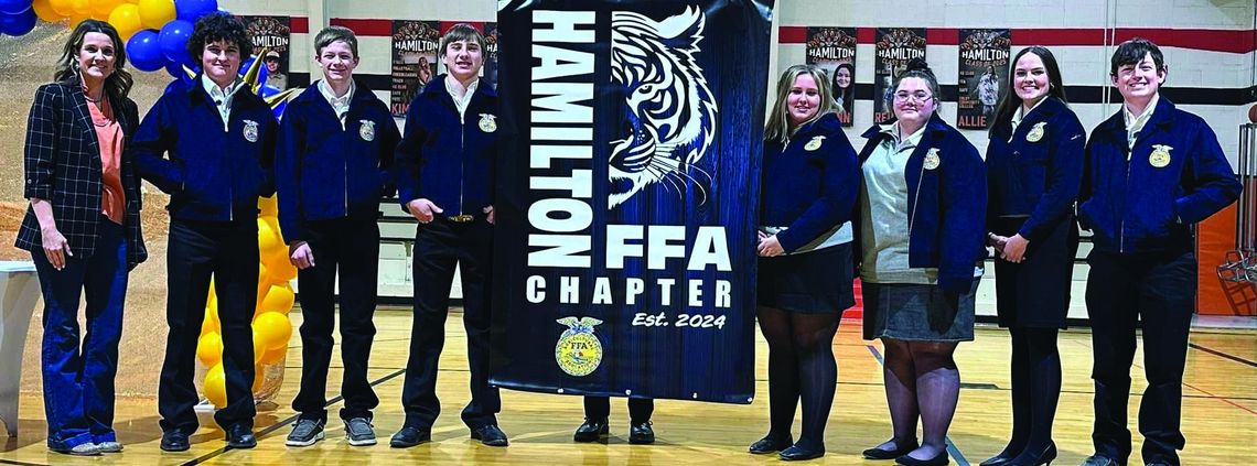 History In The Making For Hamilton Schools As Official FFA Charter Was Signed