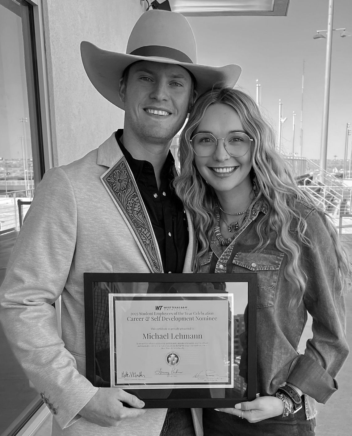 Honored As ATop WT Student Employee