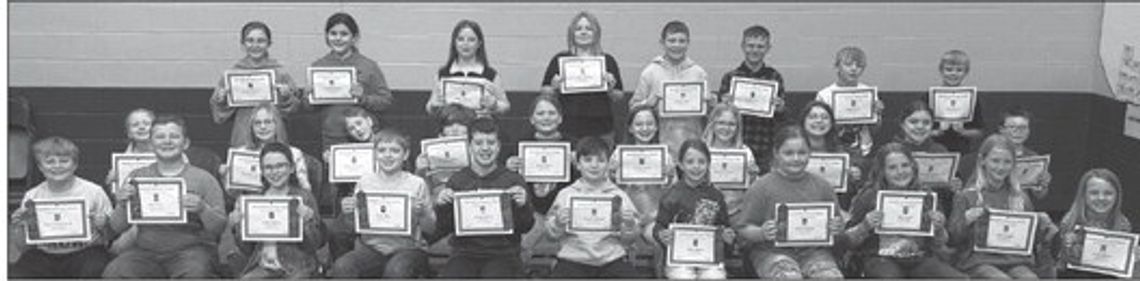 Marshall Elementary Honor Rolls Announced