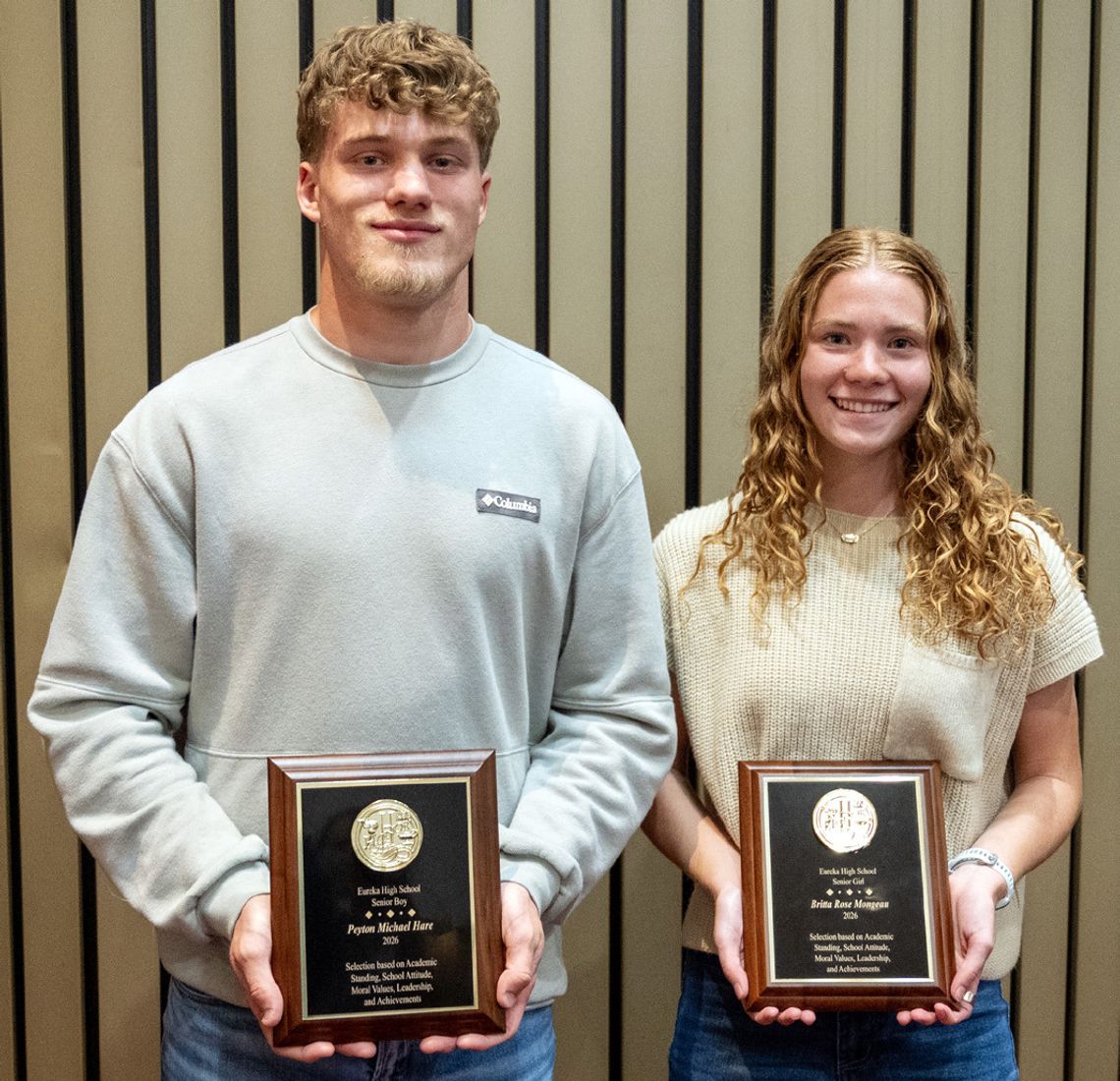 Named Outstanding Boy And Girl