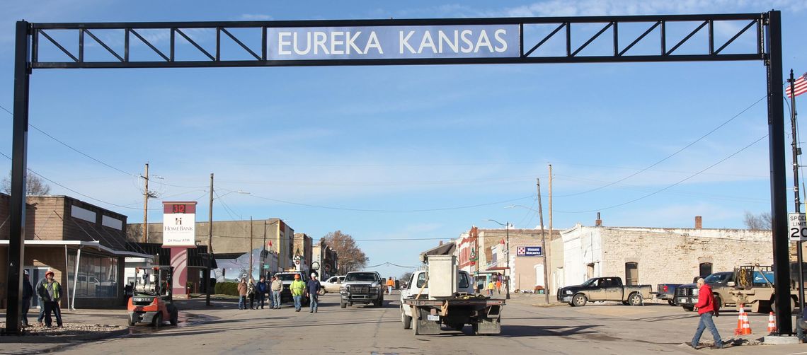 New Directional Sign Erected Last Wednesday On Main Street