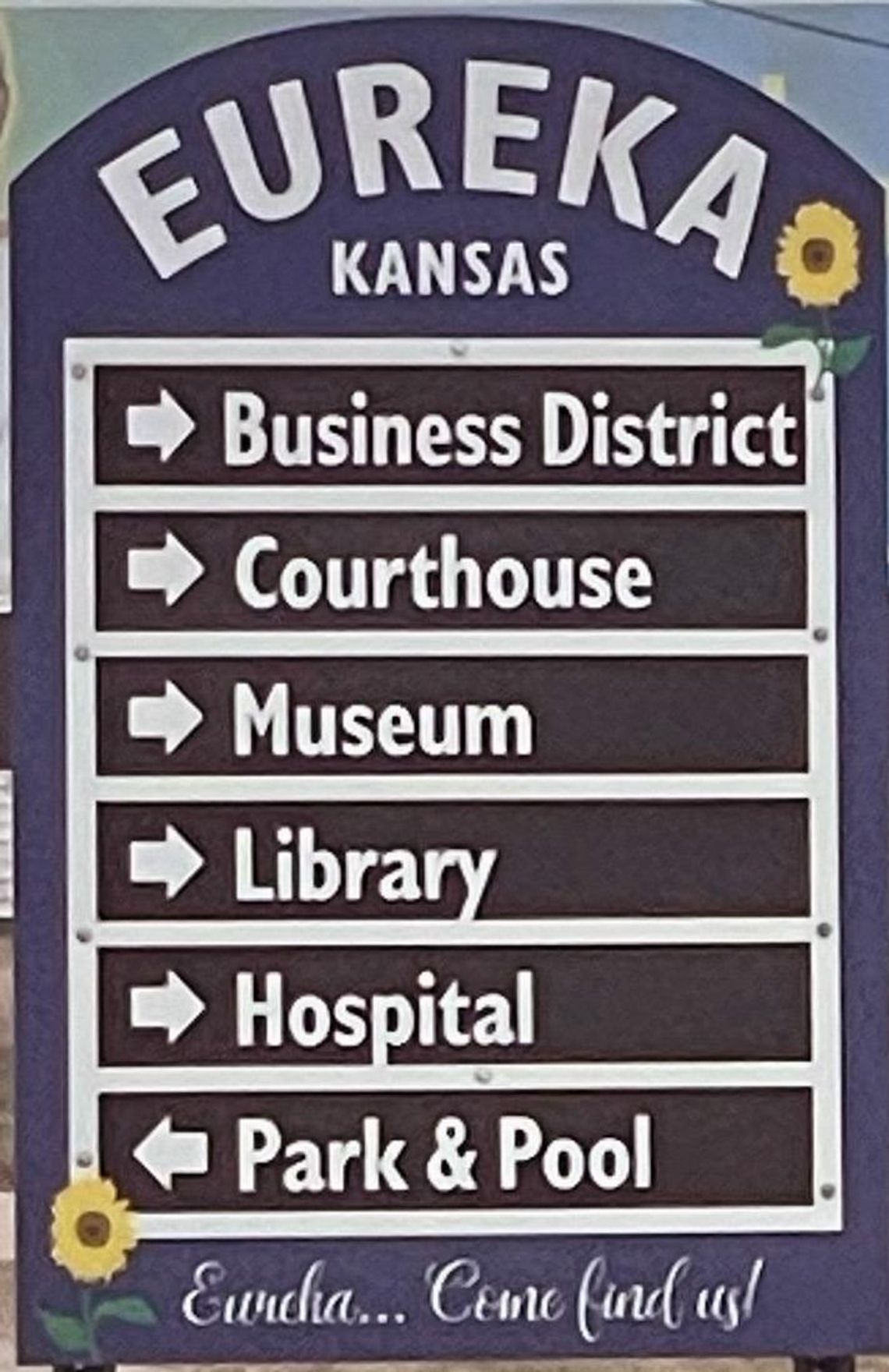 New Directional Signs Completed SEED Grant