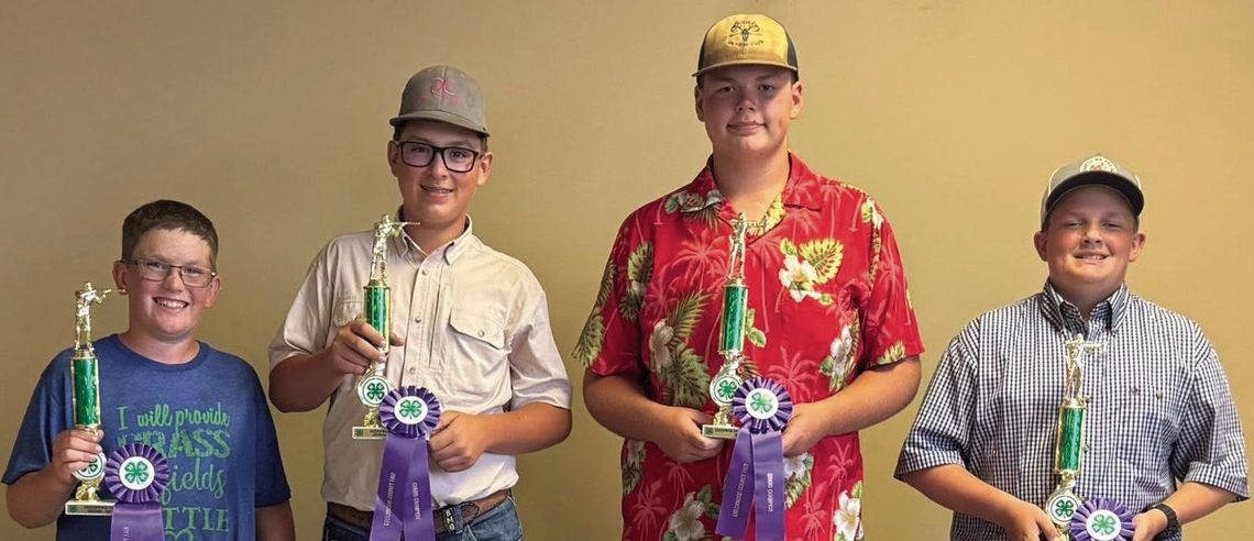 Received Top Honors In County Shooting Sports Events Received Top Honors In County Shooting Sports Events