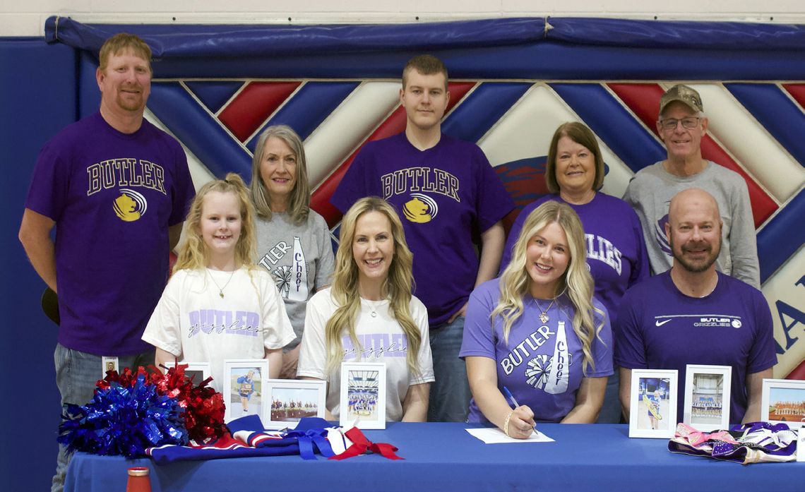 Signed Letter Of Intent To Cheer For Butler Community College Signed Letter Of Intent To Cheer For Butler Community College