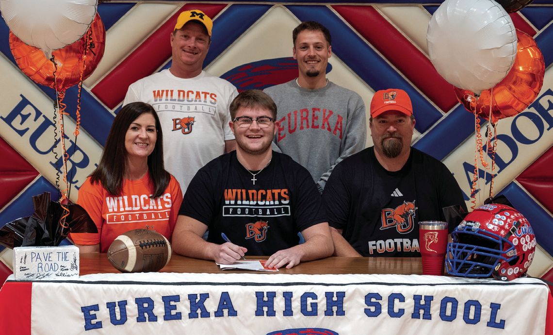 To Play Football For Baker University Next Fall