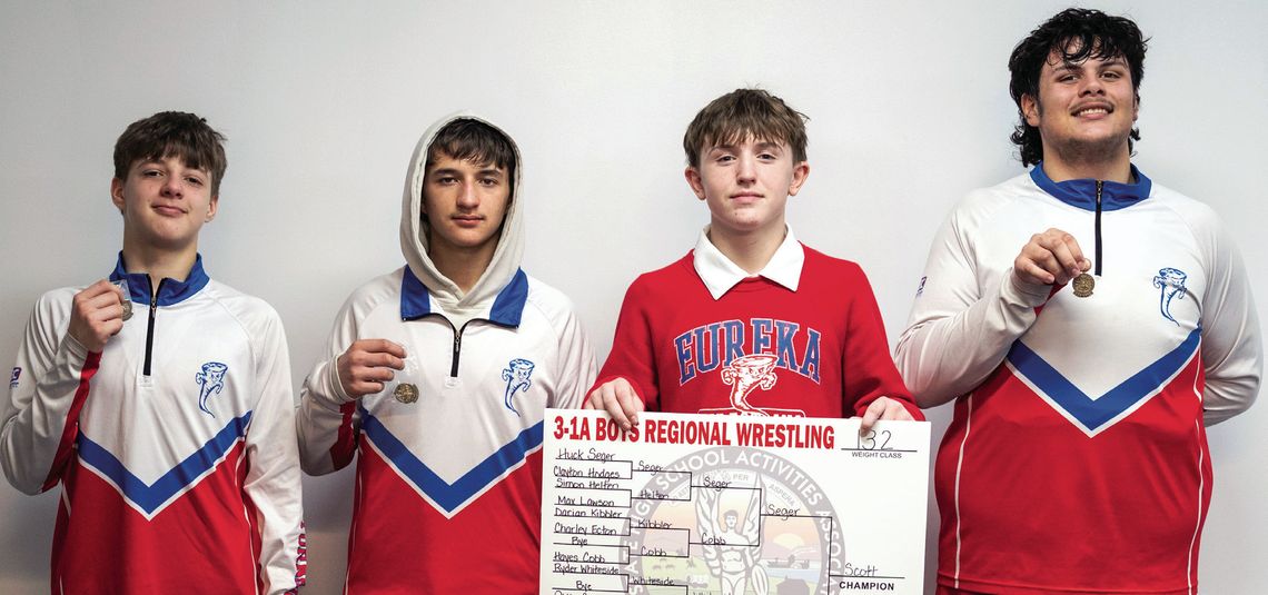 To Represent Eureka At 3-2-1A State Wrestling Tournament To Represent Eureka At 3-2-1A State Wrestling Tournament