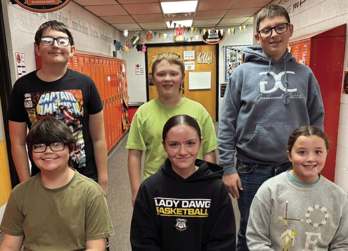 To Represent Hamilton USD 390 At County Spelling Bee