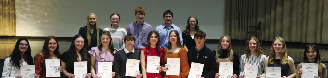 Twelve EHS Students Inducted Into National Honor Society