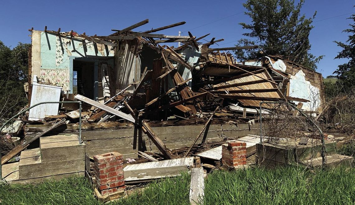 Two Tornadoes Struck Greenwood County Last Wednesday Morning