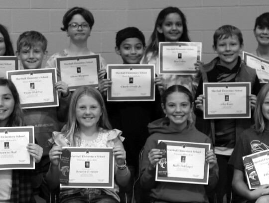 Fourth Grade Students Recognized For Academic Achievement